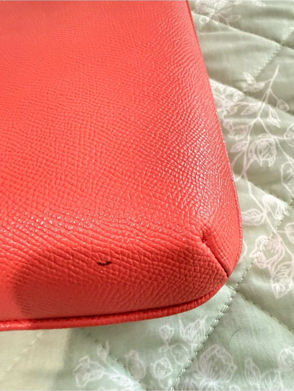 Coach Rowen Red Leather Crossbody Bag